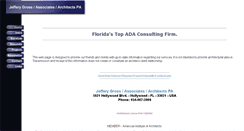 Desktop Screenshot of jgrossarchitects.com
