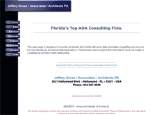 Tablet Screenshot of jgrossarchitects.com